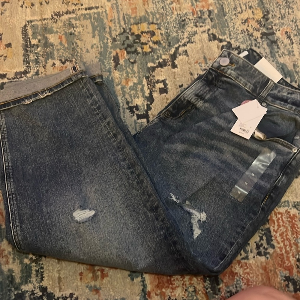 NWT Lane Bryant Girlfriend Straight Crop